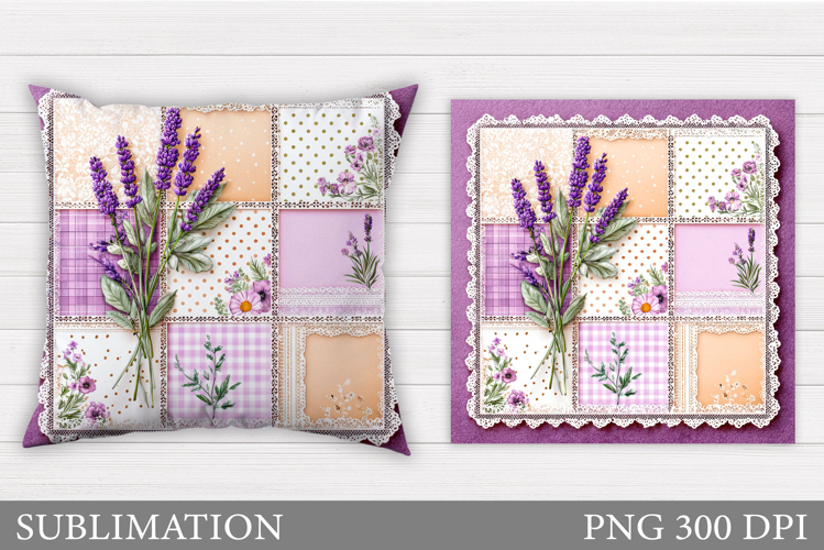 Floral Pillow Sublimation. Flowers Sublimation