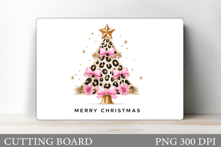 Christmas Tree Cutting Board. Kitchen Cutting Board Design