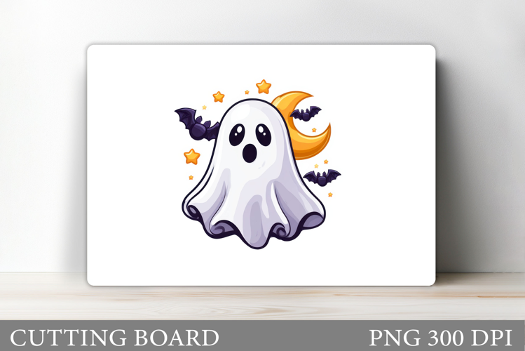 Halloween Ghost Cutting Board. Halloween Cutting Board