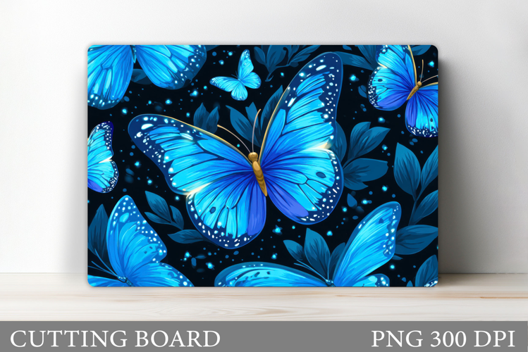 Butterflies Cutting Board Design. Butterflies Sublimation