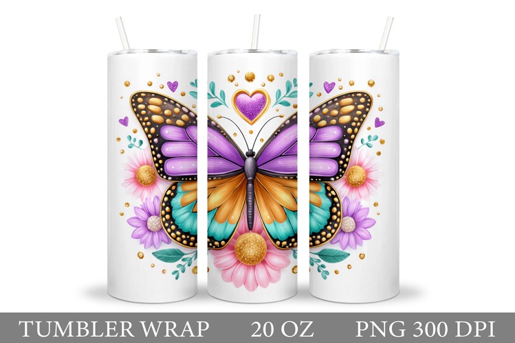 Blue Butterfly Clipart Image 6