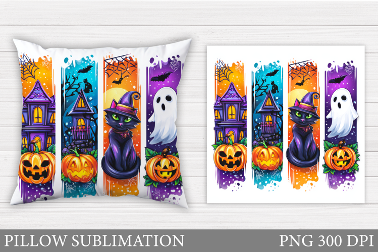 Halloween Pillow Design. Halloween Sublimation
