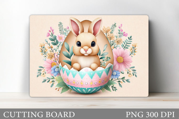 Easter Bunny Cutting Board. Easter Cutting Board Design