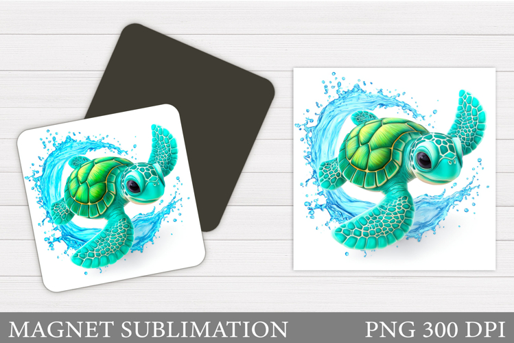 Cute Turtle Clipart Image 13