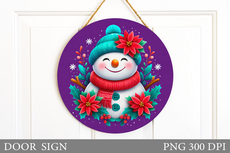 Cute Snowman Clipart Image 12