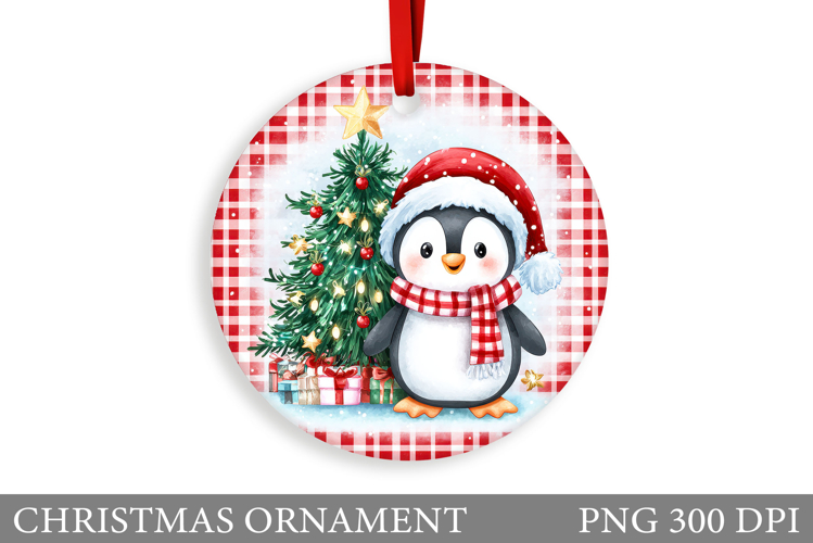 Christmas Penguin Clipart Image 13