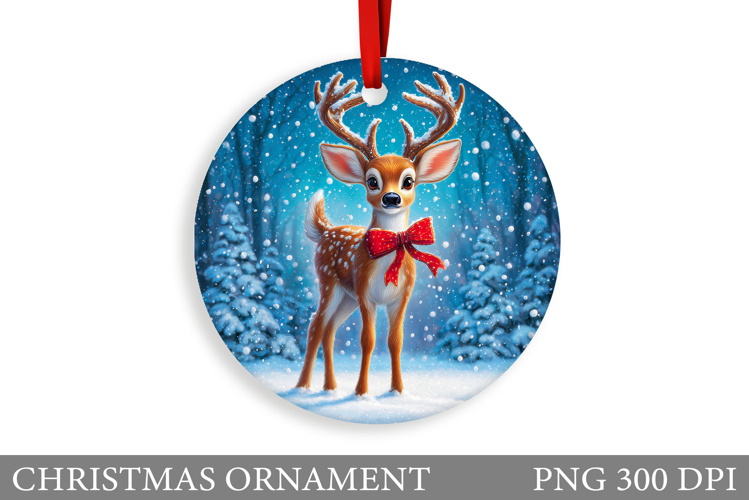 Christmas Reindeer Clipart Image 4