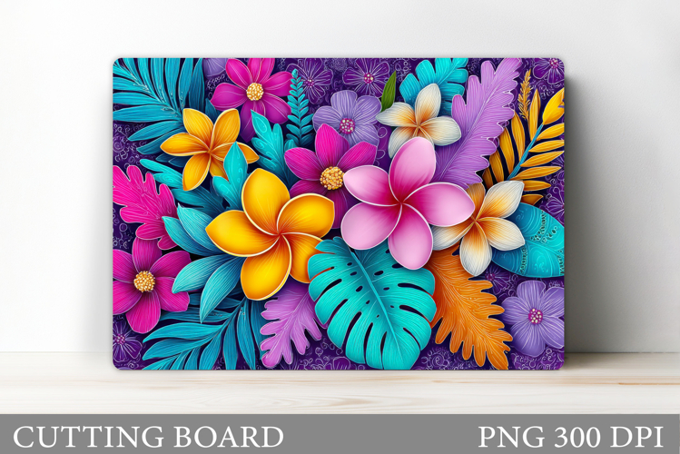 Tropical Flowers Clipart Image 21