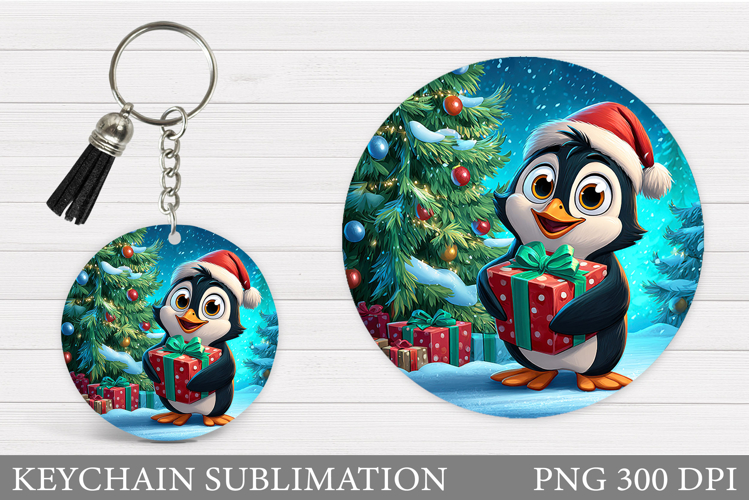 Christmas Penguin Clipart Image 4