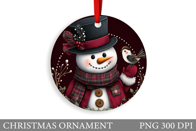 Cute Snowman Clipart Image 10