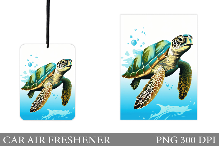 Turtle Car Air Freshener. Sea Car Air Freshener