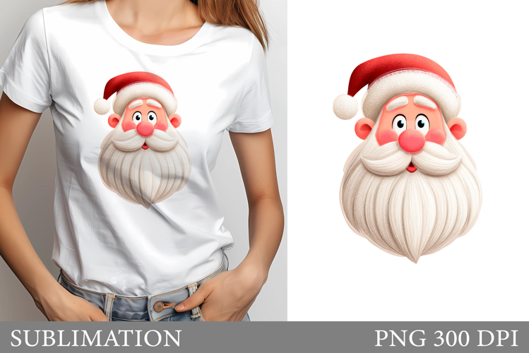 Santa Claus Sublimation. Santa Claus T-Shirt Sublimation