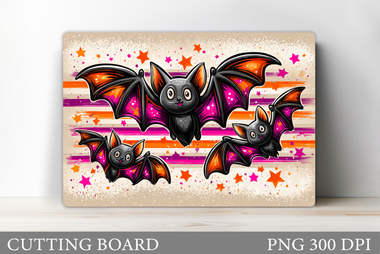 Halloween Bat Cutting Board. Halloween Cutting Board Design