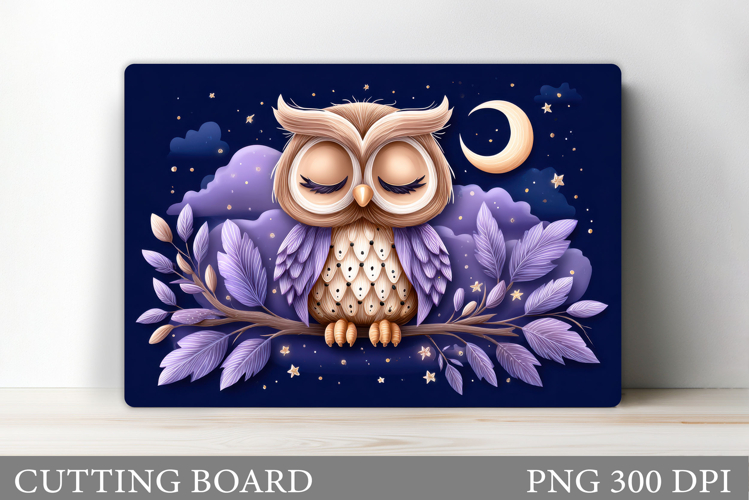 Owl Cutting Board Design. Owl Kitchen Cutting Board
