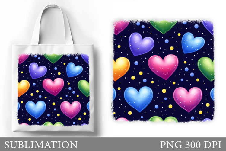Pink Hearts Clipart Image 15