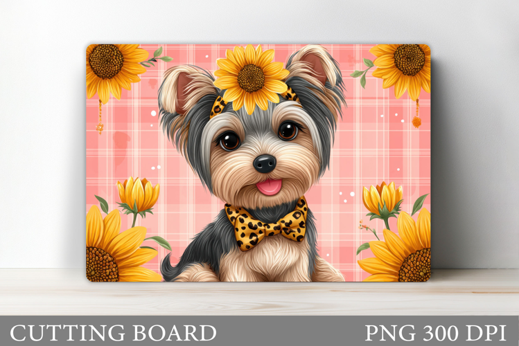 Cute Dog Cutting Board Design. Cute Dog Sublimation