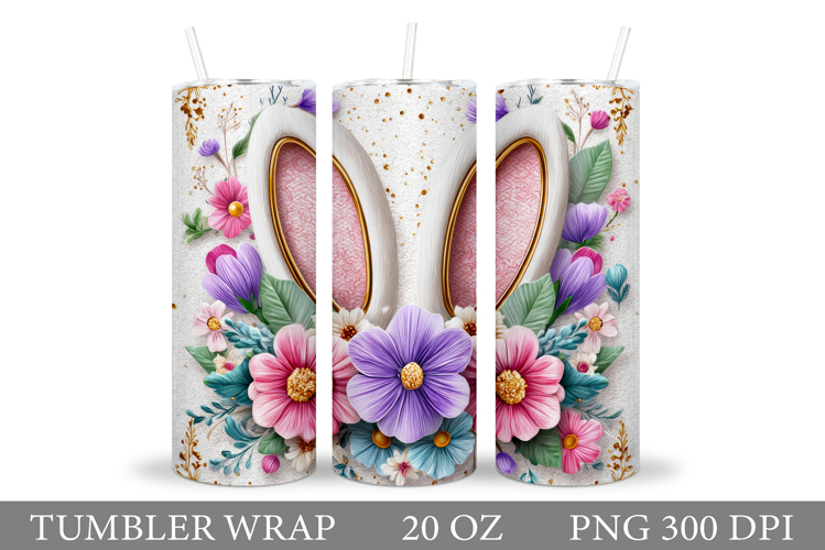 Easter Tumbler Design. Easter Sublimation
