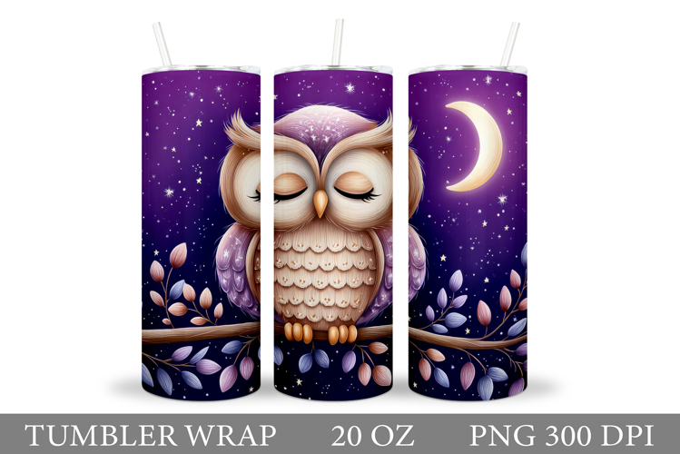 Owl Tumbler Sublimation. Owl Sublimation