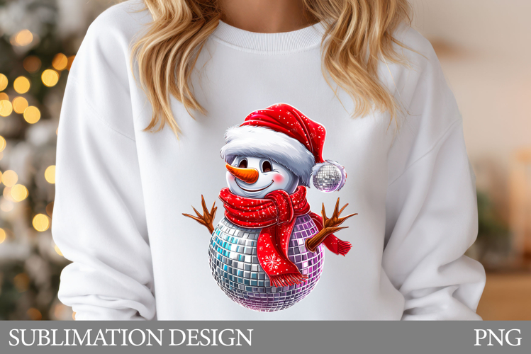 Snowman Sublimation Image 8