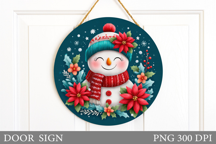 Cute Snowman Clipart Image 10