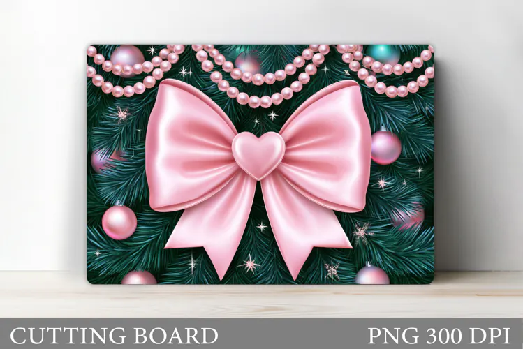 Christmas Cutting Board Design. Christmas Sublimation
