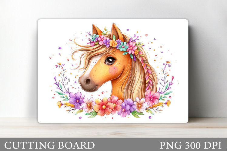 Horse Cutting Board. Horse Kitchen Cutting Board Design