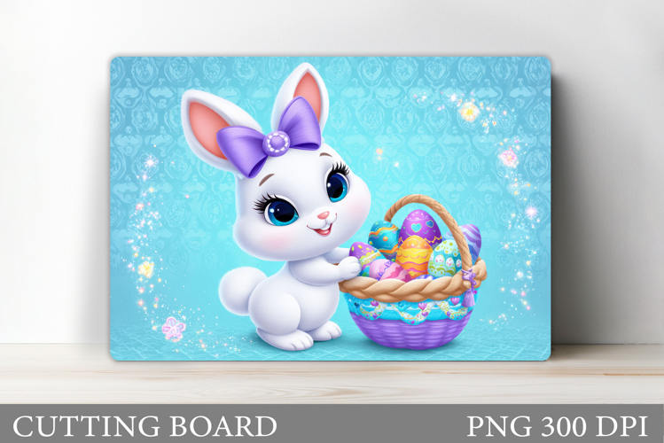 Easter Bunny Cutting Board. Easter Cutting Board Design