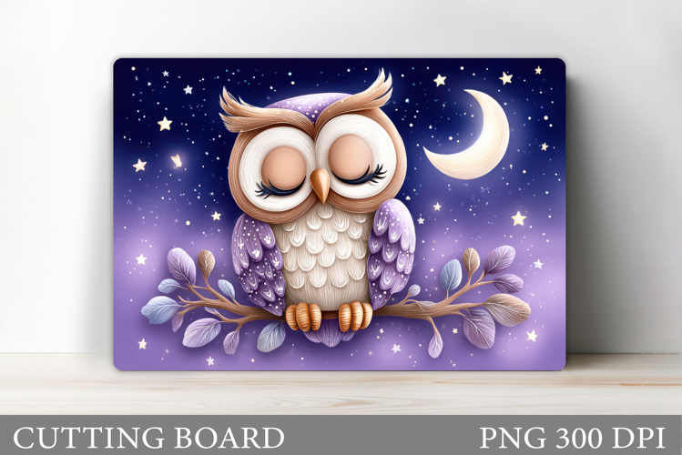 Owl Cutting Board Design. Owl Kitchen Cutting Board