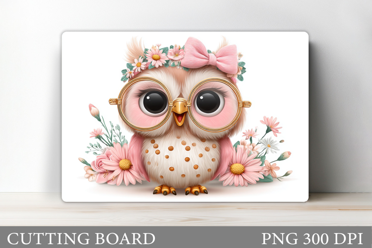 Cute Owl Cutting Board. Owl Kitchen Cutting Board