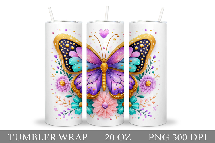 Blue Butterfly Clipart Image 7