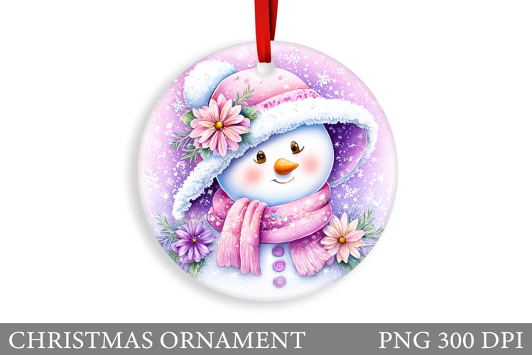 Cute Snowman Clipart Image 5