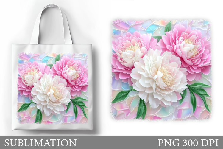Flowers Tote Bag Design. Floral Tote Bag Sublimation