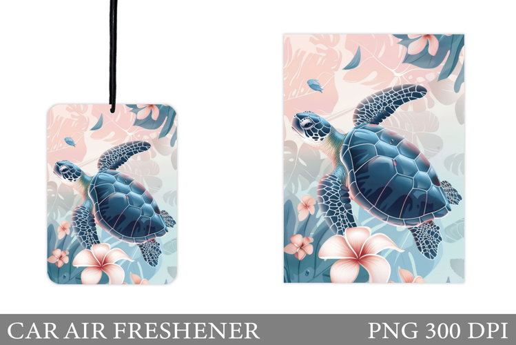 Turtle Car Air Freshener. Sea Car Air Freshener Design