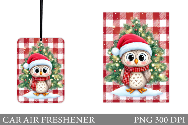 Cute Owl Car Air Freshener. Christmas Car Air Freshener