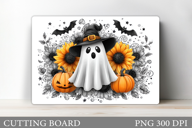 Halloween Ghost Cutting Board. Halloween Cutting Board