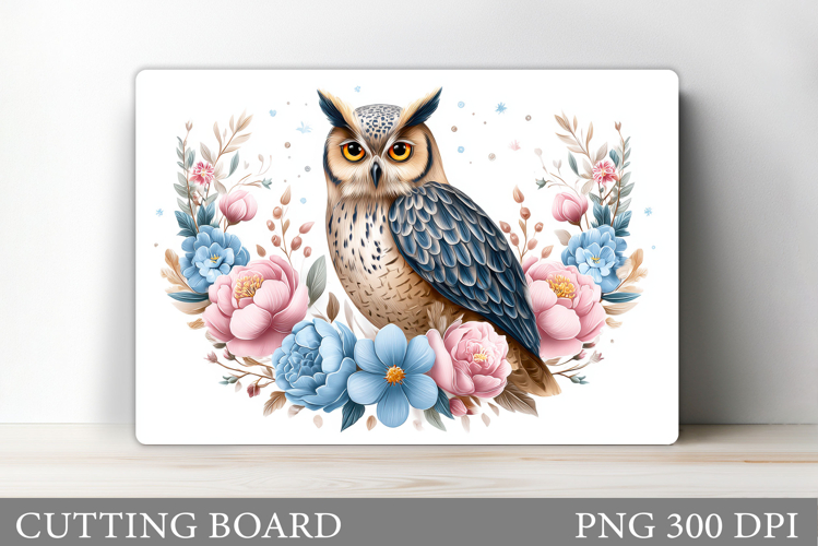 Owl Cutting Board Design. Owl Kitchen Cutting Board Design