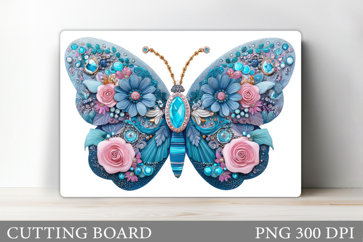 Butterfly Cutting Board. Butterfly Sublimation
