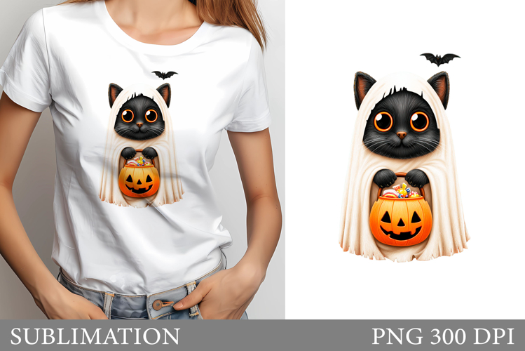 Halloween Cat Clipart Image 15