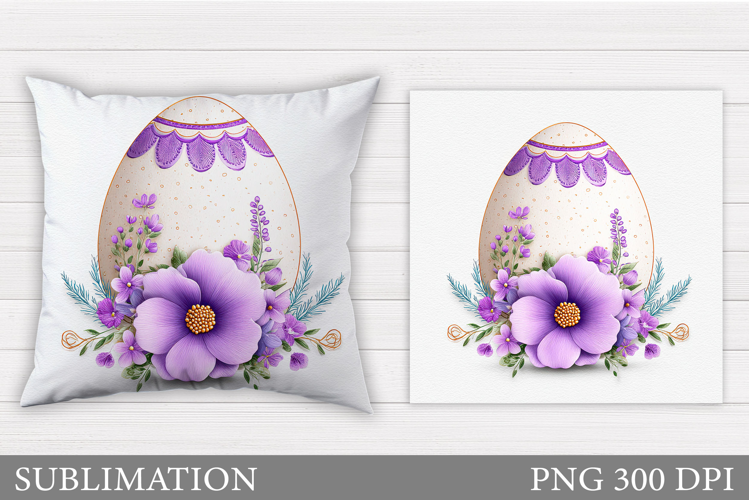 Easter Egg Pillow Sublimation. Easter Pillow Design