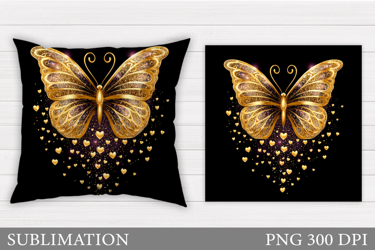 Butterfly Pillow Design. Butterfly Sublimation