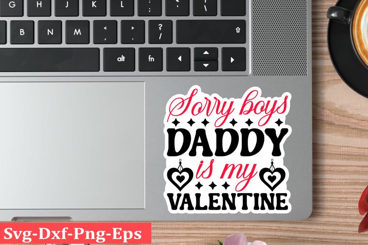 Valentine sticker SVG Design Valentine Love Sticker Svg