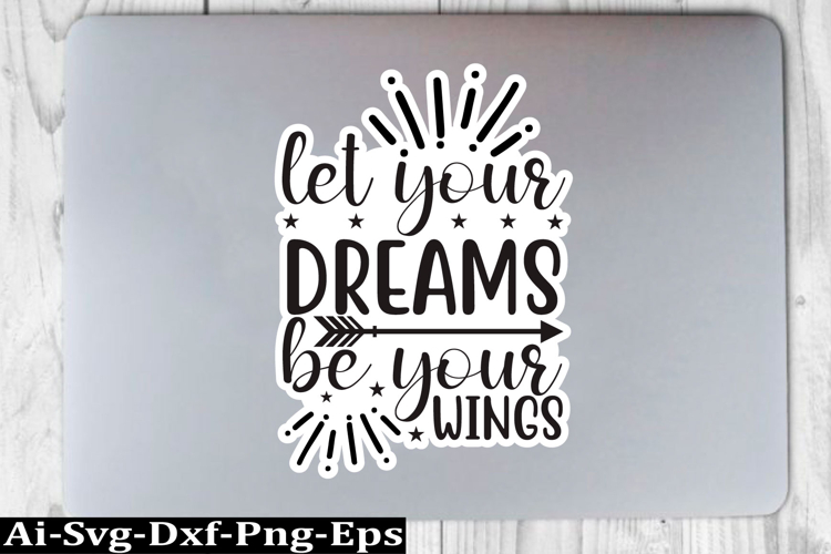Motivational Sticker Design,Inspirational Sticker