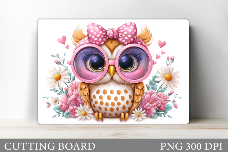 Cute Owl Cutting Board. Owl Kitchen Cutting Board