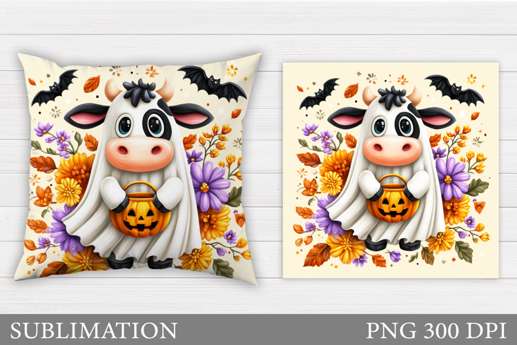 Halloween Pumpkin Pillow. Halloween Pillow Sublimation