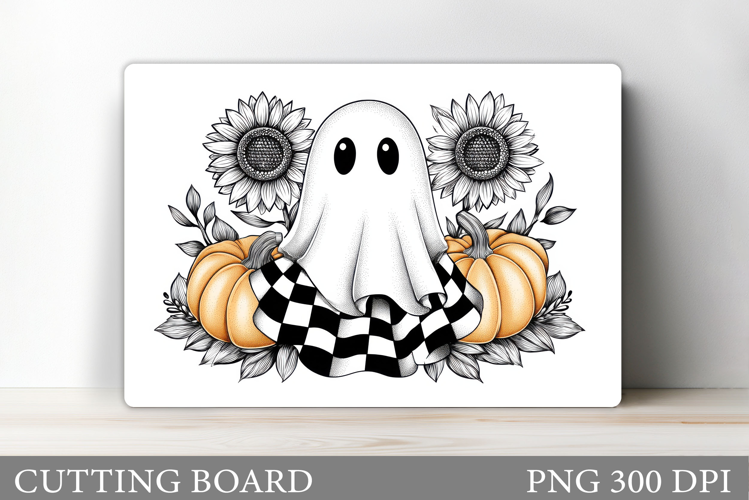 Halloween Ghost Cutting Board. Halloween Cutting Board