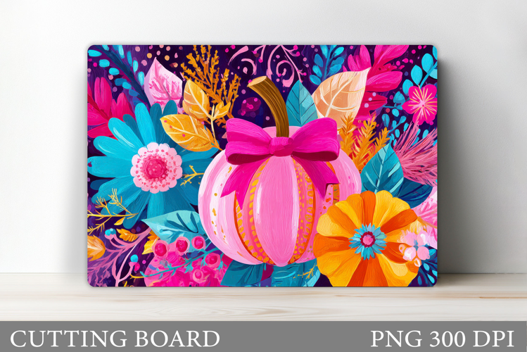 Pumpkin Cutting Board Design. Pumpkin Sublimation