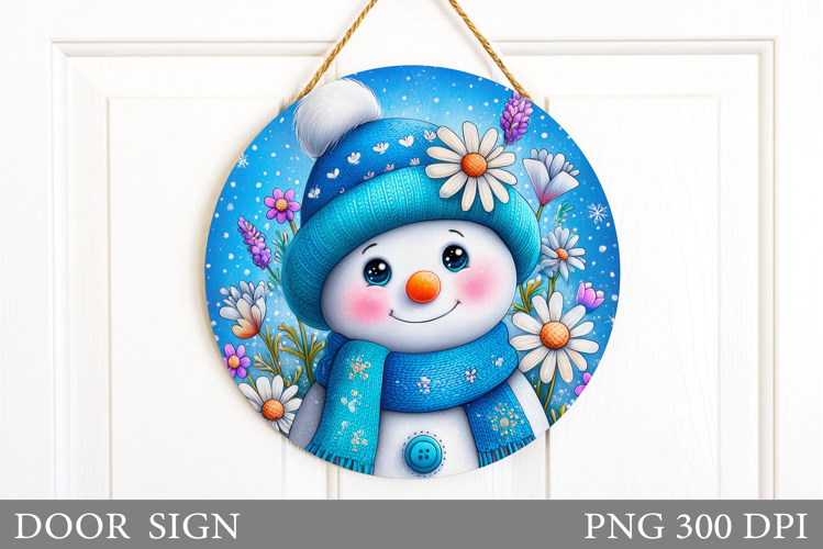 Cute Snowman Clipart Image 9