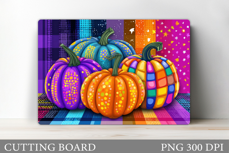 Pumpkin Cutting Board Design. Pumpkin Kitchen Cutting Board