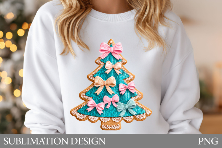 Christmas Tree T-Shirt Design. Christmas Tree Sublimation
