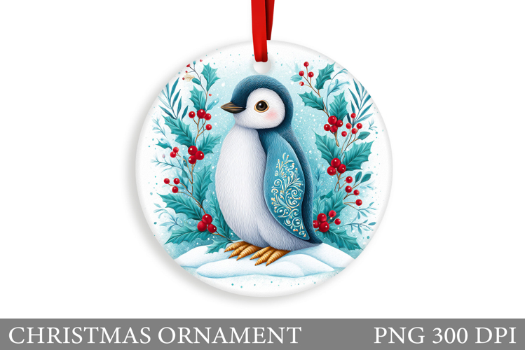 Christmas Penguin Clipart Image 15